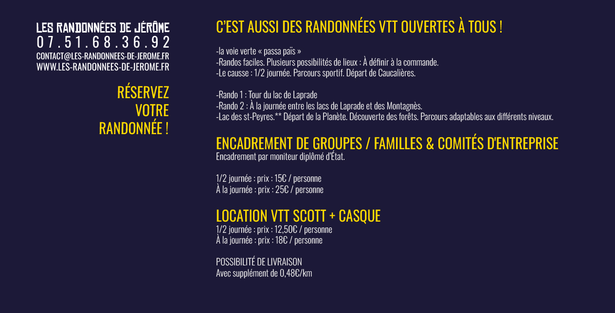 Les Randonnées de Jérôme